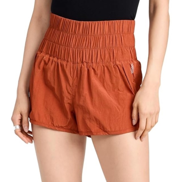 FP Movement by Free People Pants - Free People The Way Home Orange Shorts